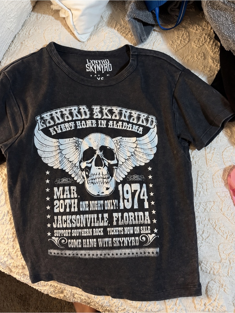 Lynyrd Skynyrd Graphic Crop Top